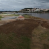 Estado de las obras en las Márgenes del Río Guadiana en Badajoz