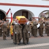 Imágenes del funeral al soldado extremeño fallecido en Líbano