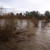 Aumenta el caudal de varios afluentes y del Río Guadiana