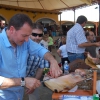 Ambiente en el Salón del Jamón de Jerez de los Caballeros