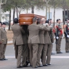 Imágenes del funeral al soldado extremeño fallecido en Líbano