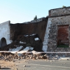 Derrumbe de Puerta Trinidad en Badajoz