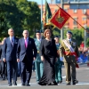 Imágenes de la Reina en el Día Nacional de la Guardia Civil celebrado en Badajoz