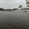 Crecida del río Guadiana a su paso por Badajoz