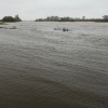 Crecida del río Guadiana a su paso por Badajoz