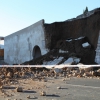 Derrumbe de Puerta Trinidad en Badajoz