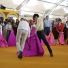 Exhibición de Toreo de Salón en la feria del Toro de Olivenza