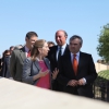 La Ministra, Ana Pastor, visita la Alcazaba de Badajoz