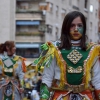 Instantes de las Candelas de Santa Marina en Badajoz