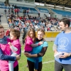 Varios famosos en el partido contra el Síndrome de Rett en Badajoz