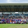 Varios famosos en el partido contra el Síndrome de Rett en Badajoz