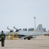 El Príncipe Felipe visita la Base de Talavera la Real