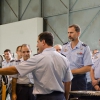 El Príncipe Felipe visita la Base de Talavera la Real
