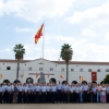 El Príncipe Felipe visita la Base de Talavera la Real