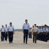 El Príncipe Felipe visita la Base de Talavera la Real