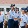 El Príncipe Felipe visita la Base de Talavera la Real