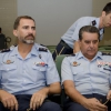 El Príncipe Felipe visita la Base de Talavera la Real