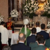 El ministro del Interior asiste a una ofrenda floral a la Patrona de Badajoz