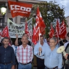 Imágenes de la manifestación contra el trabajo precario en Badajoz
