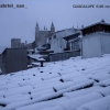 La nieve visita Extremadura por encima de los 500 metros de altitud