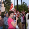 Imágenes de la manifestación contra el trabajo precario en Badajoz