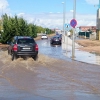 Imágenes de las intensas lluvias en Badajoz