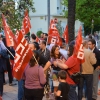 Imágenes de la manifestación contra el trabajo precario en Badajoz