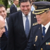 Imágenes de la llegada del ministro a Badajoz y del acto del Cupón de la ONCE