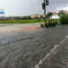 Imágenes de las intensas lluvias en Badajoz