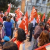 Imágenes de la manifestación contra el trabajo precario en Badajoz