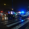Imágenes del accidente en el Paseo Fluvial de Badajoz