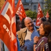 Imágenes de la manifestación contra el trabajo precario en Badajoz