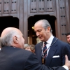 El ministro del Interior asiste a una ofrenda floral a la Patrona de Badajoz