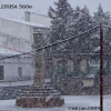 Imágenes de la nieve en Extremadura 