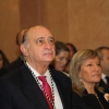 El ministro del Interior asiste a una ofrenda floral a la Patrona de Badajoz