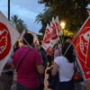 Imágenes de la manifestación contra el trabajo precario en Badajoz