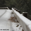 Imágenes de la nieve en Extremadura 