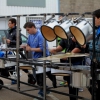 Ensayo de las comparsas del Carnaval de Badajoz
