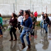 Ensayo de las comparsas del Carnaval de Badajoz