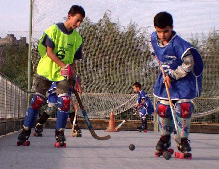 Burguillos del Cerro acoge el Campeonato de España de Hockey Patines infantil
