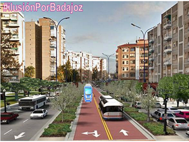 Subirán (UPyD) propone crear un corredor rápido en Badajoz