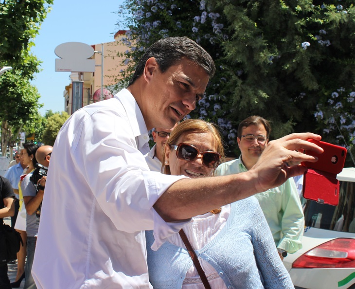 Pedro Sánchez visita la capital de Extremadura