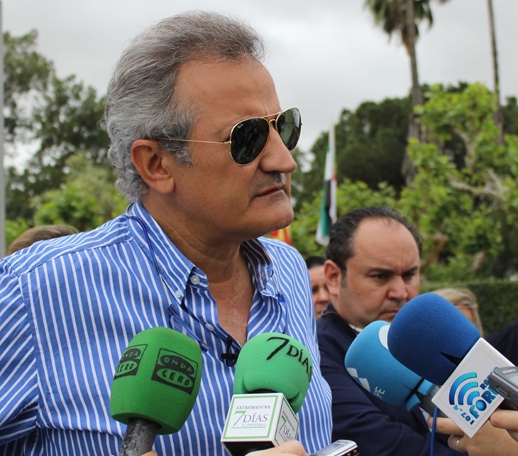 Pedro Acedo: “Lucharé para que el World Padel Tour se celebre en Mérida en 2016”