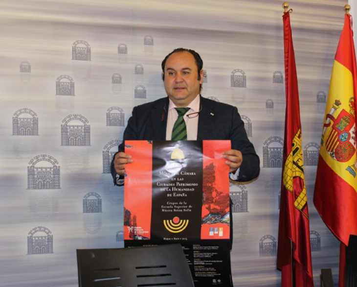 Fernando Molina presenta el concierto de las Ciudades Patrimonio