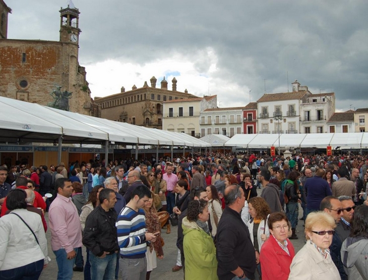 500 personas/día visitaron el stand de Cáceres en la Feria del Queso de Trujillo