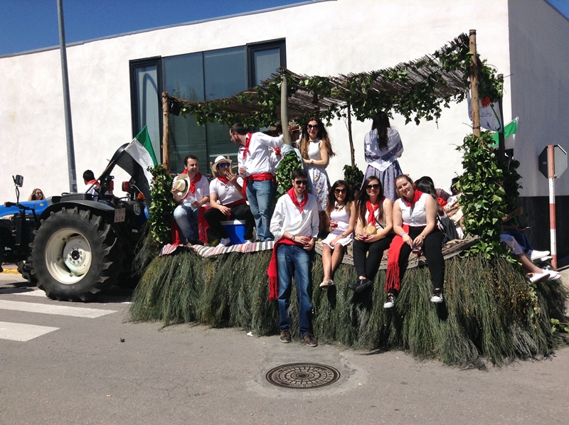 Valencia de Alcántara, repleta, en honor a San Isidro Labrador