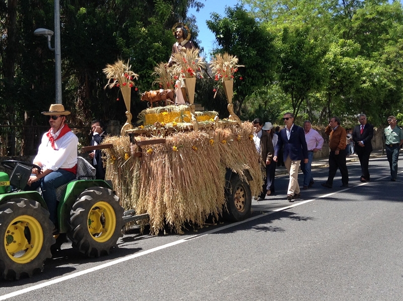 Valencia de Alcántara, repleta, en honor a San Isidro Labrador