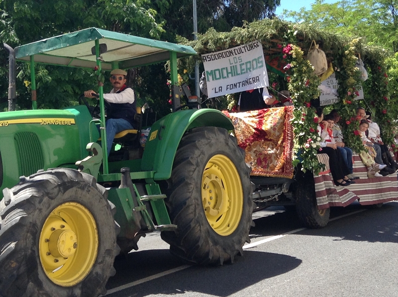 Valencia de Alcántara, repleta, en honor a San Isidro Labrador