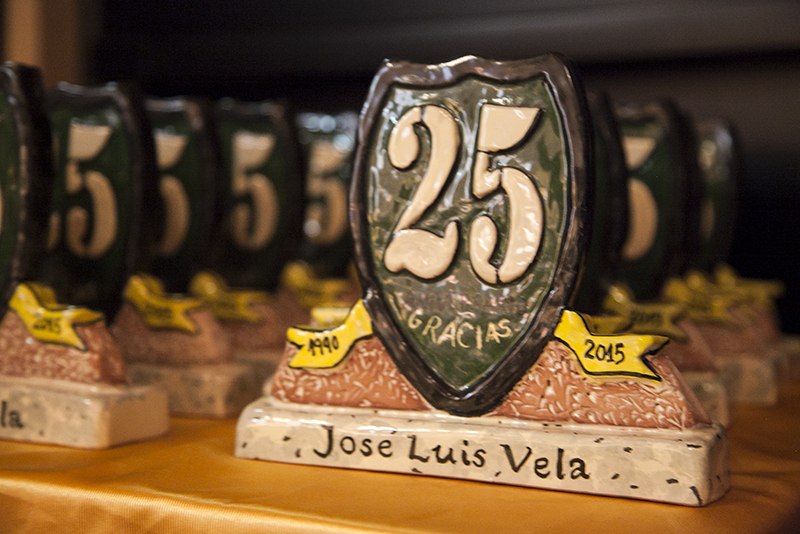 Homenaje a José Luis Vela por sus 25 años junto al deporte extremeño