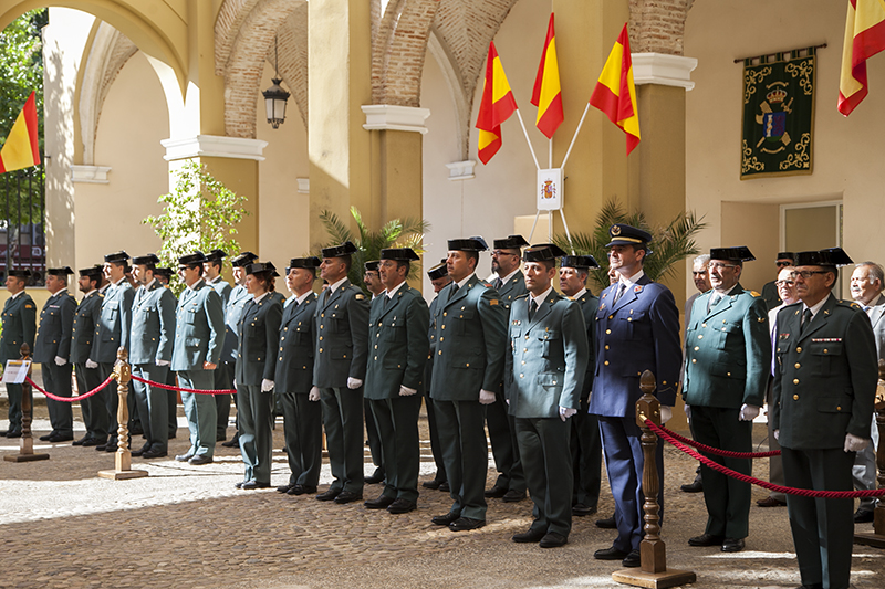 Celebración del 171 aniversario de la Guardia Civil en Badajoz